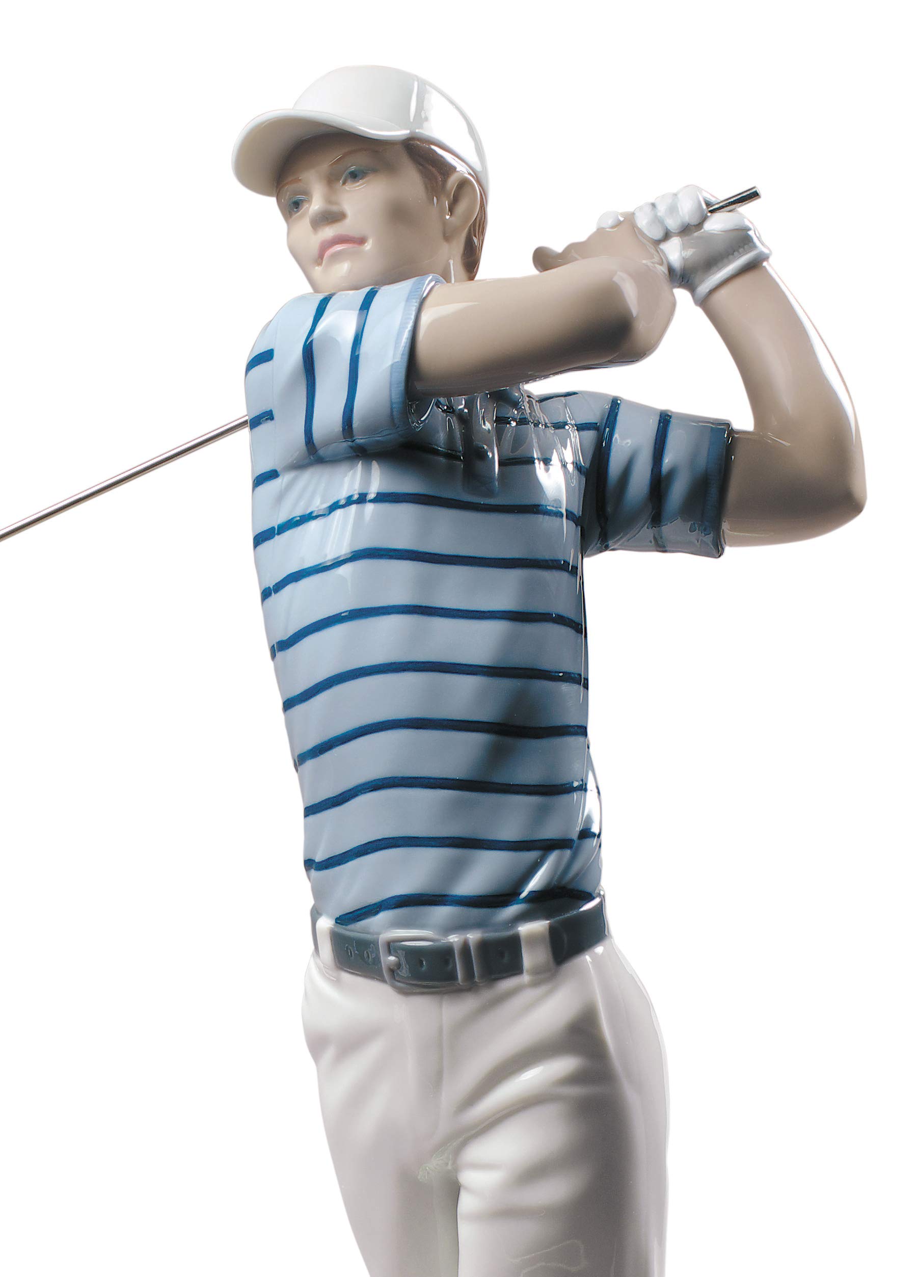Amazon.com: LLADRÓ Golf Champion Man Figurine. Porcelain Golfer