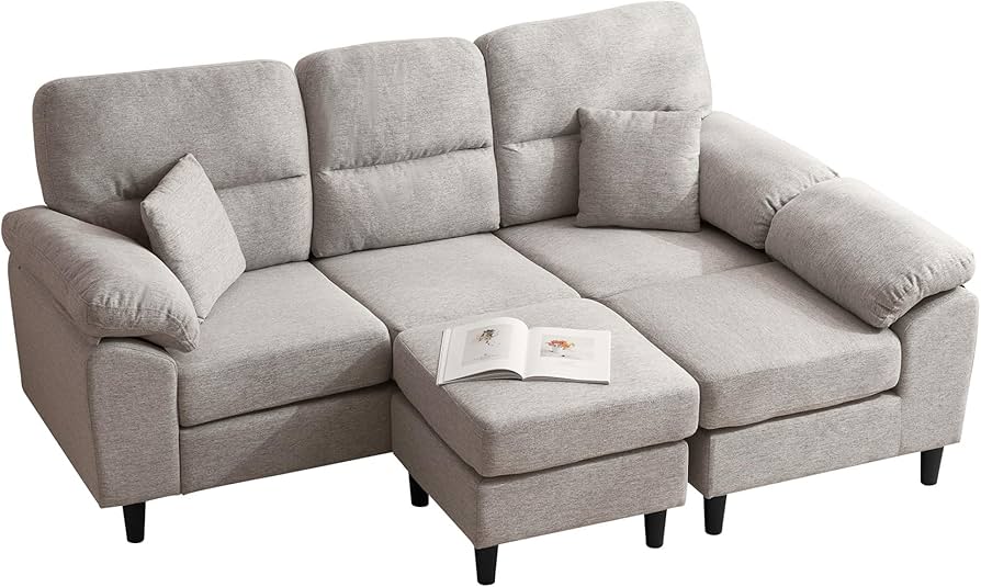 Amazon｜コーナーソファー l字ソファー カウチソファー 3人掛け ロー