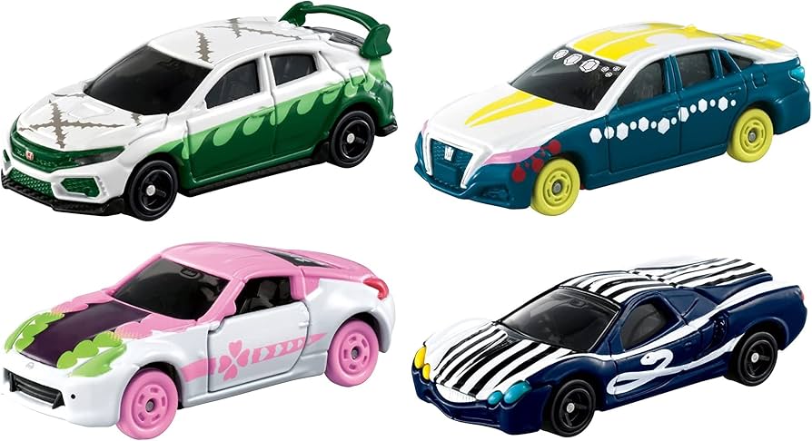 Amazon | 【4台セット】鬼滅の刃トミカ vol.3 不死川 実弥 甘露寺 蜜璃