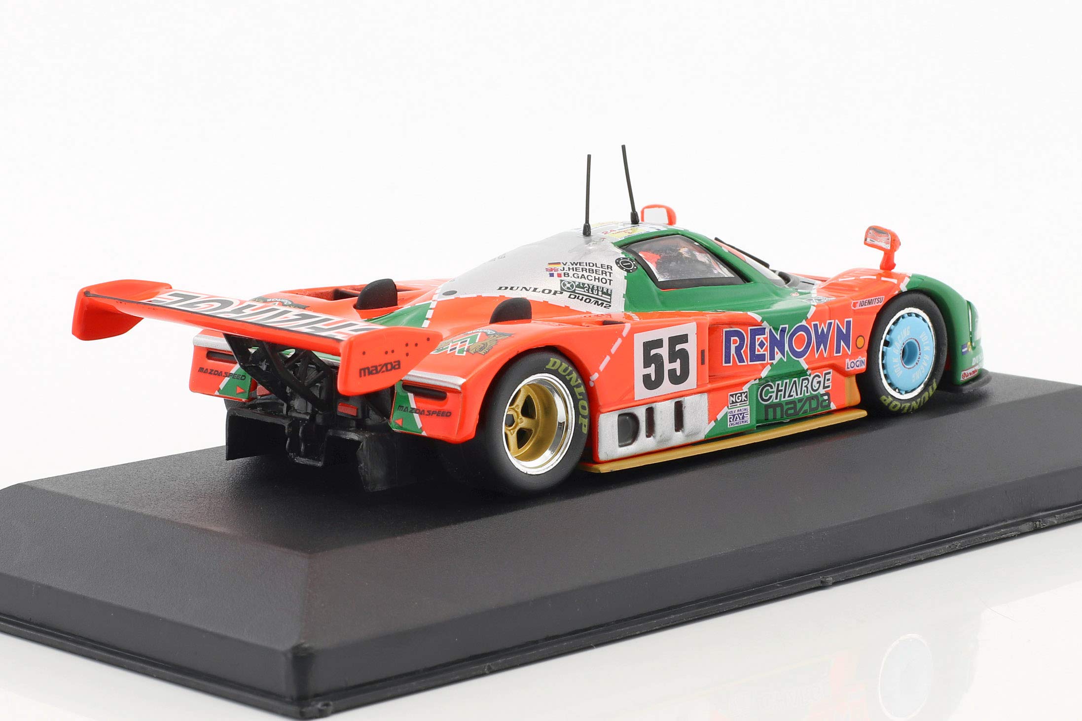 Amazon | ixo/イクソ マツダ 787B RENOWN 91 ル・マン 優勝 No55 1/43