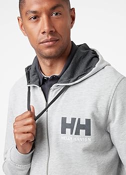 Amazon.com: Helly Hansen Men's Standard HH Logo Full Zip Hoodie