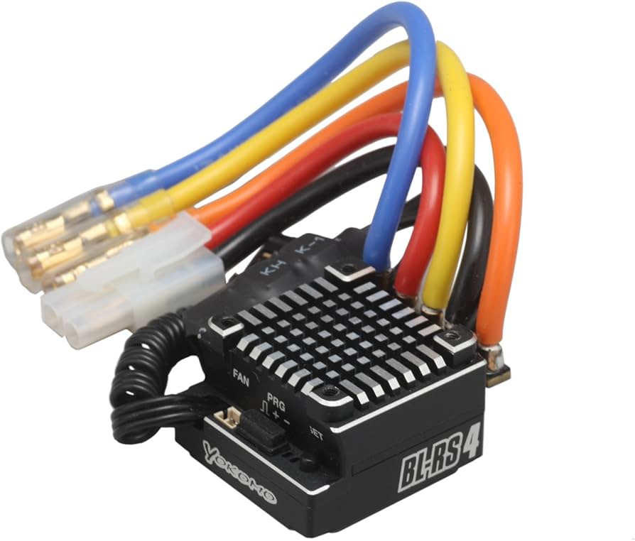 Amazon | ヨコモ ブースト/ターボ付 ブラシレス ESC BL-RS4 | ラジコン