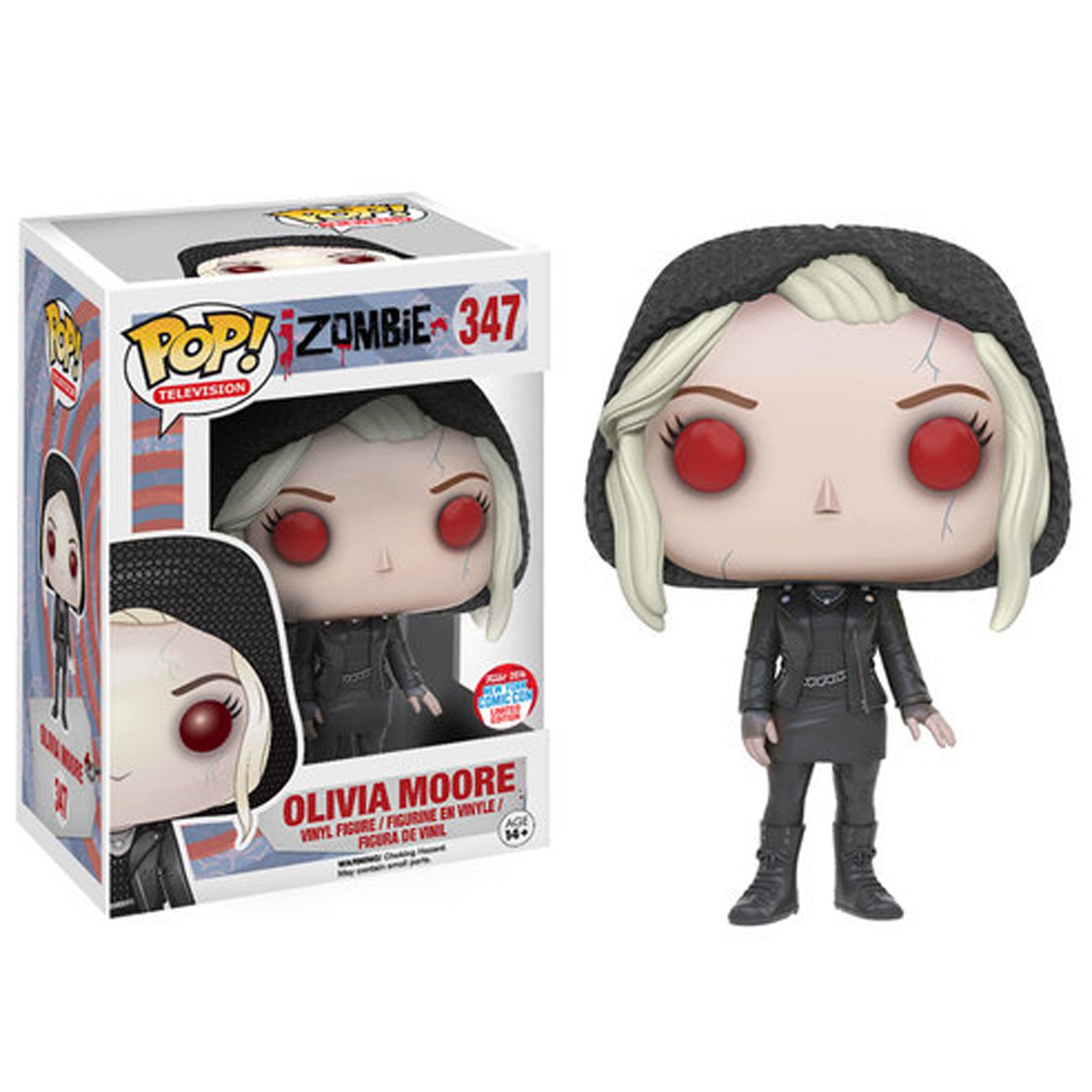 Amazon.com: Funko POP! iZombie: Olivia Moore Hooded #347 New York