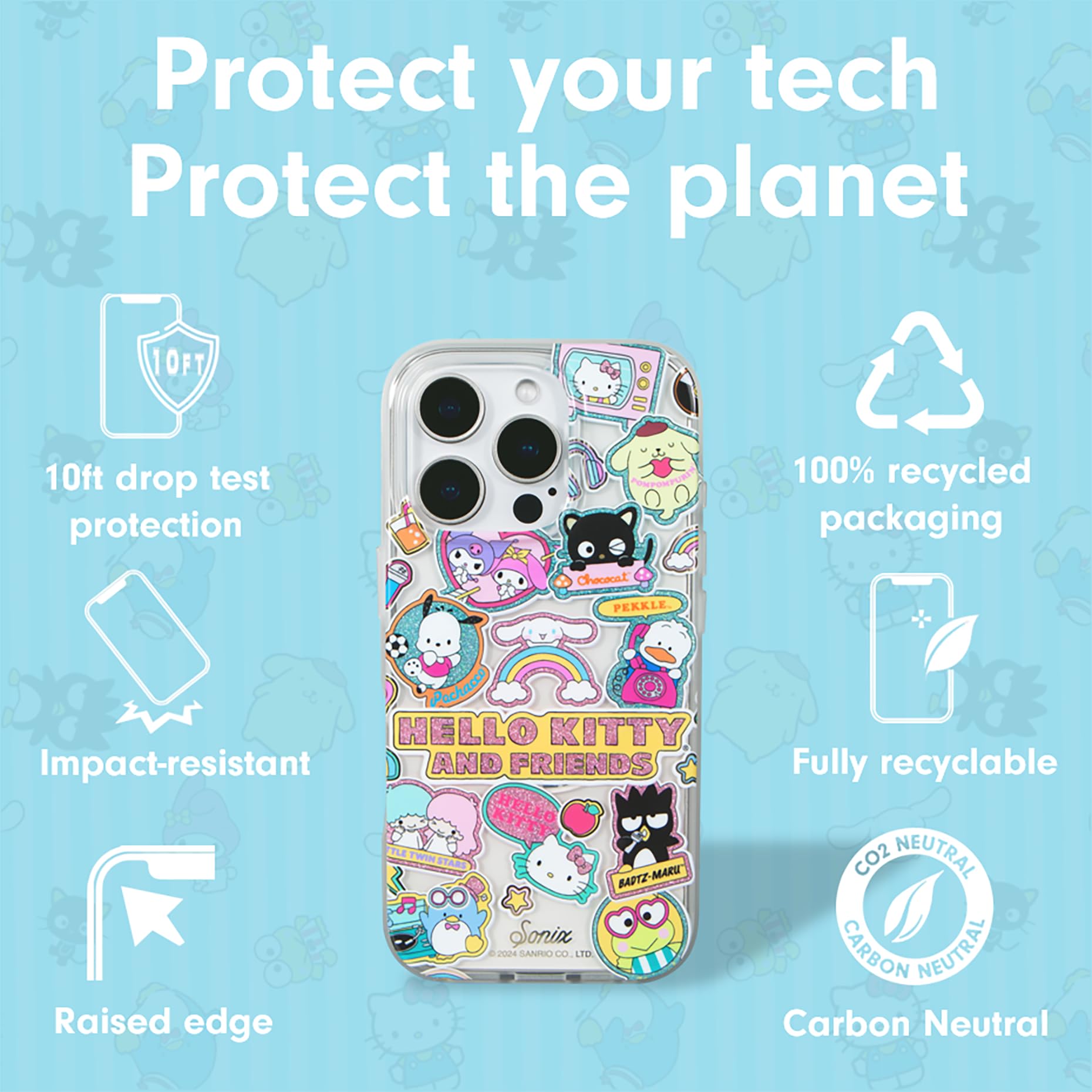 Amazon.com: Sonix x Sanrio Case for iPhone 16 Pro | Compatible