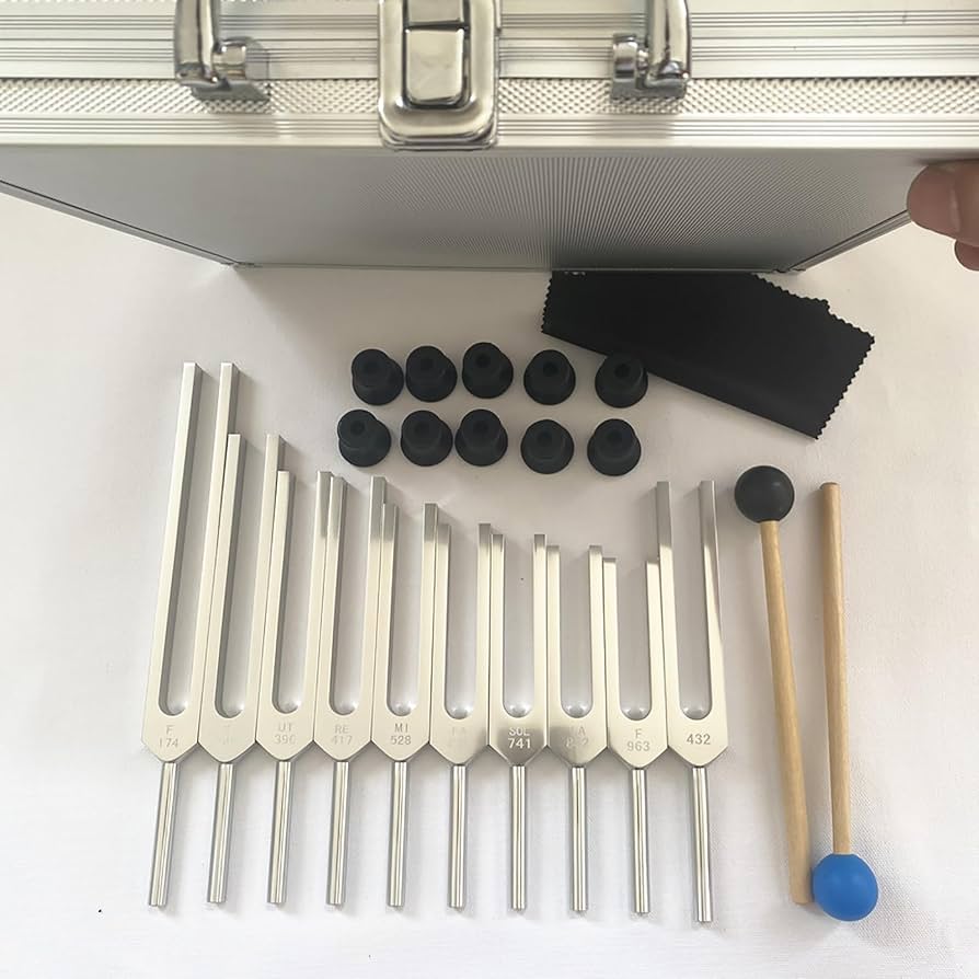 Amazon.co.jp: 音叉チャクラ、チャクラ音叉セット、コード化された音叉