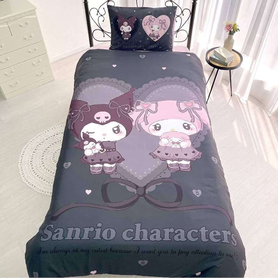 Amazon｜サンリオ(SANRIO) 真夜中のメロクロ クロミ マイメロディ 布団