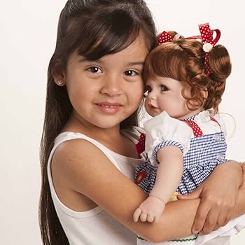 Amazon.co.jp: アドラ ADORA ベビードール 抱き人形 お花畑の女の子