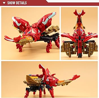 Amazon.com: 52TOYS Beastbox BB-32 Demon Dart Deformation Toys