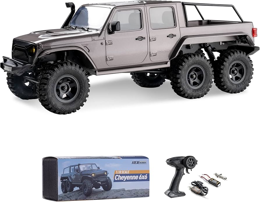 Amazon.co.jp: BEEZRC RocHobby 1/18 シャイアン RCクローラー 6WD RTR