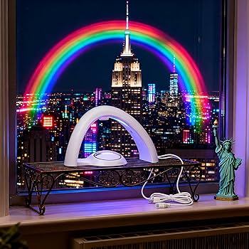 Amazon.co.jp: Xdalula レインボーLEDライト - USB電源 レインボー