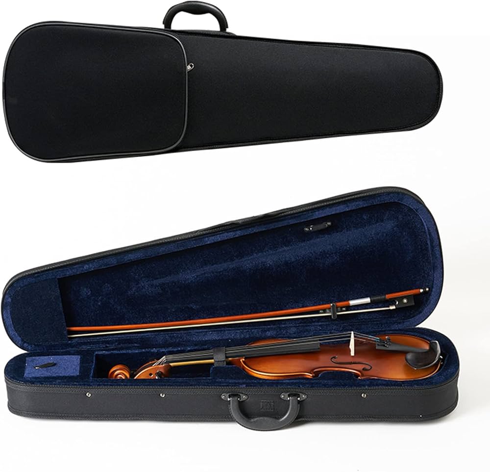 Amazon.co.jp: ポータブルオックスフォード布バイオリンケース、フル