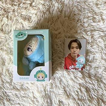 Amazon.co.jp: TREASURE アサヒ ドール セット トレカ付 plushdoll