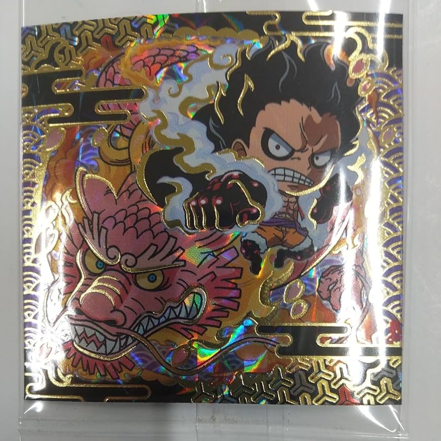 Amazon.co.jp: ワンピース 大海賊ウエハースシール5 SW5-S1 SEC ルフィ