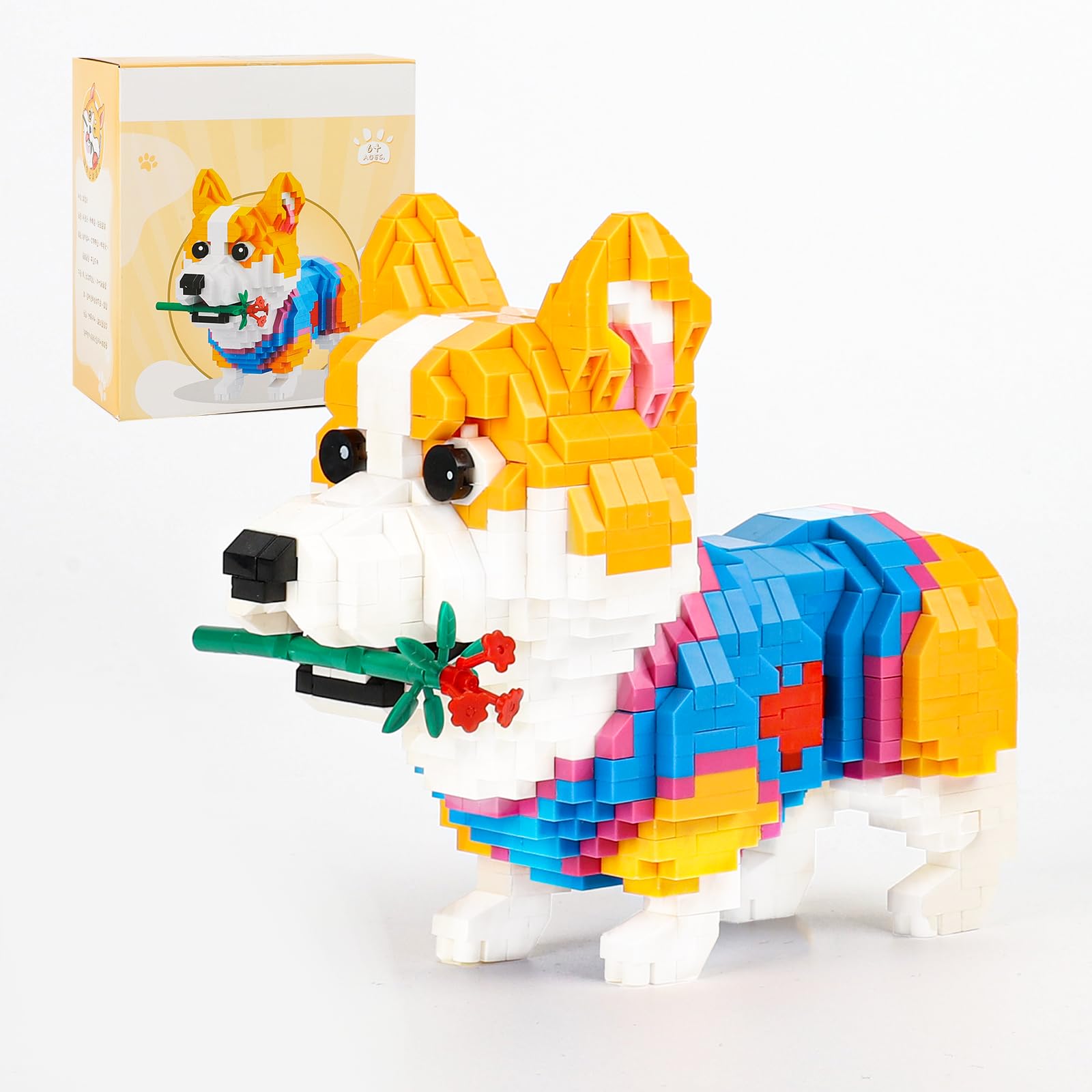 Amazon.com: QLT QIAOLETONG Cute Animal Micro Mini Building Blocks