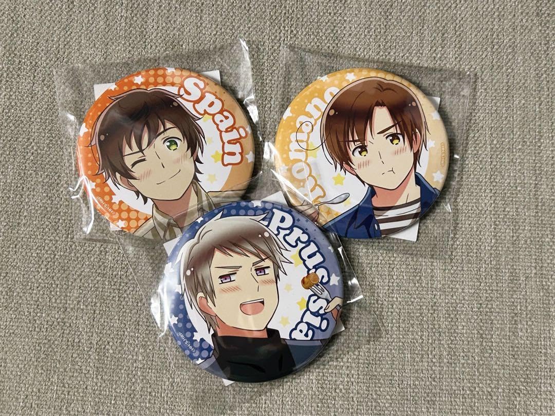 ヘタリアプロイセン 缶バッジ 【公式通販】