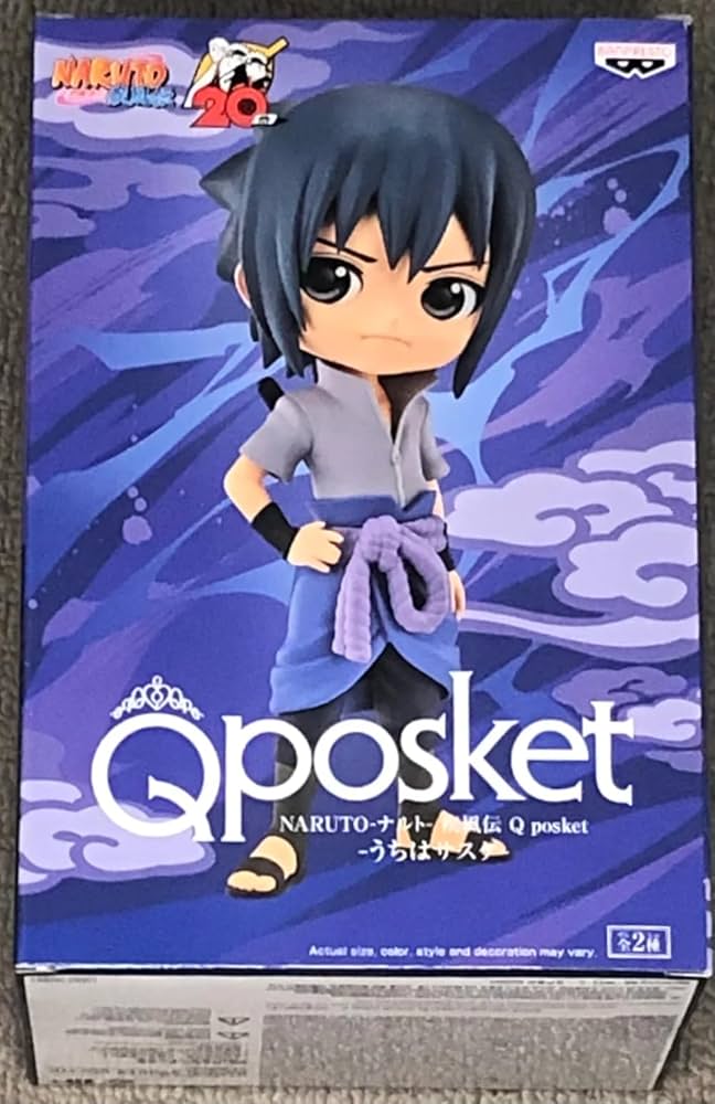 Amazon.com: Banpresto - Naruto Shippuden Q Posket-Uchiha Sasuke
