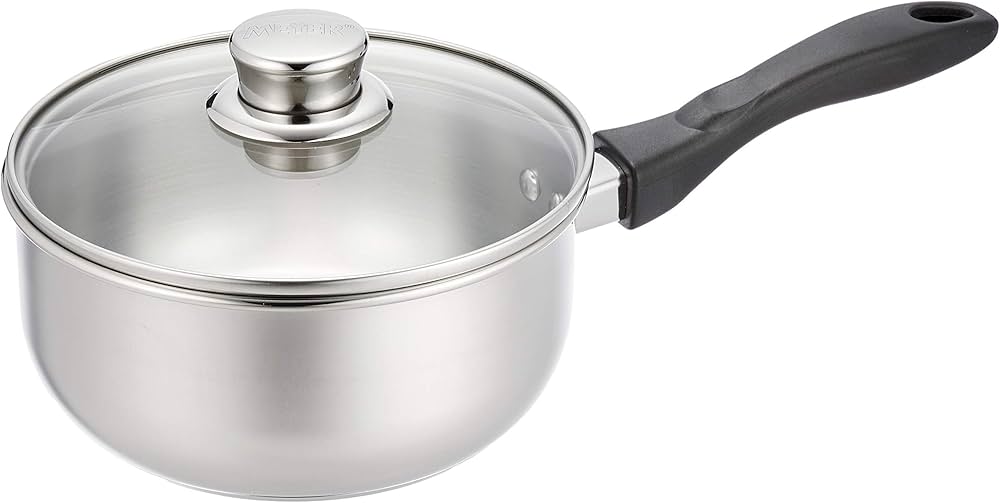 Amazon｜マイヤー(Meyer) 片手鍋 18cm ステンレス 全熱源対応 底面三層
