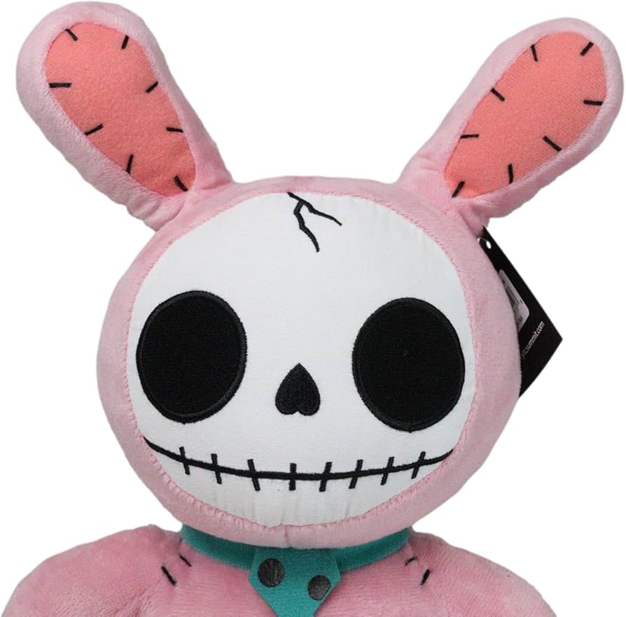 Amazon.co.jp: Ebros Gift 大きな毛皮 骨 スケルトン ピンクのウサギの