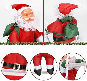 Amazon.co.jp: ZOYUBS サンタはしご クリスマスツリー飾り クリスマス