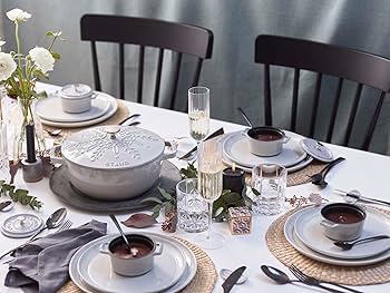 Amazon.com: Staub Cast Iron .25-qt Mini Round Cocotte - White