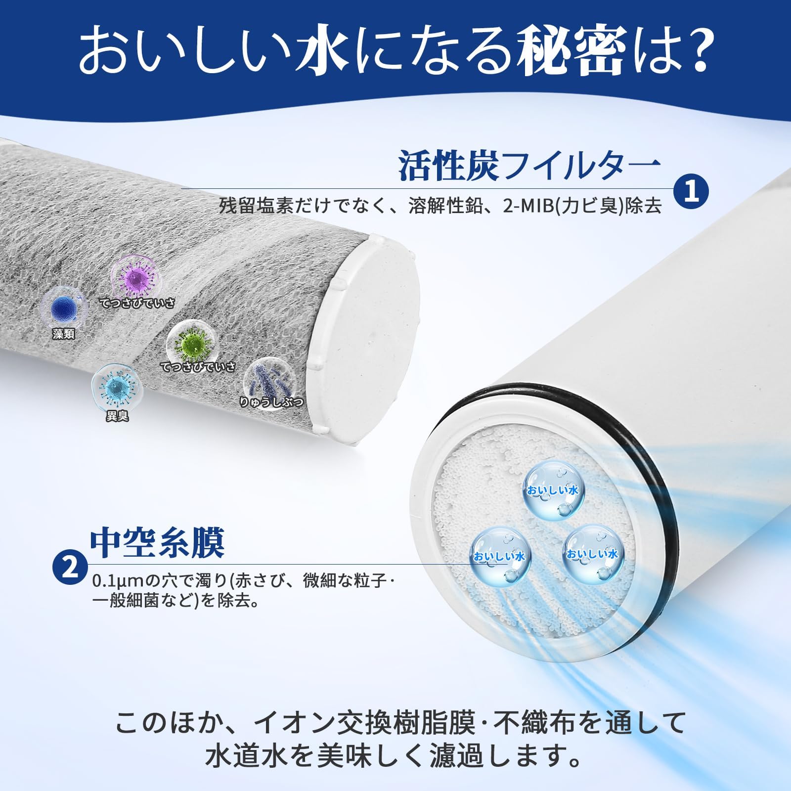 Amazon | BSC05003浄水カートリッジ SFC0002T後継品 BSC05003交換用