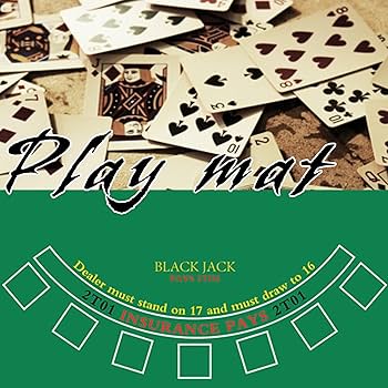 Amazon | A'sTool ブラックジャックマット カジノ Black Jack ブラック