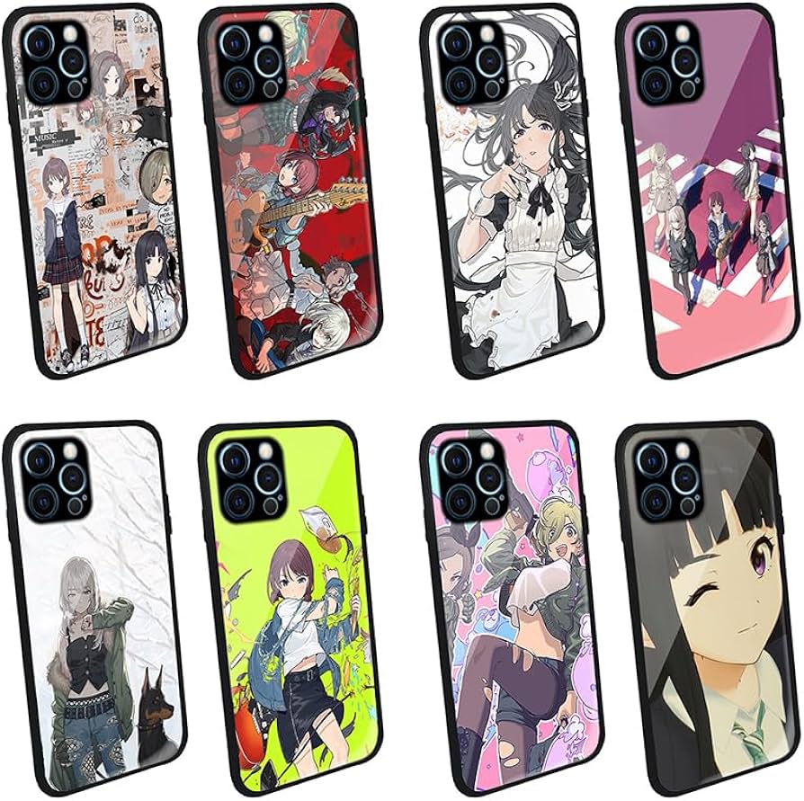 Amazon.co.jp: ガールズバンドクライ スマホケース 井芹仁菜 河原木