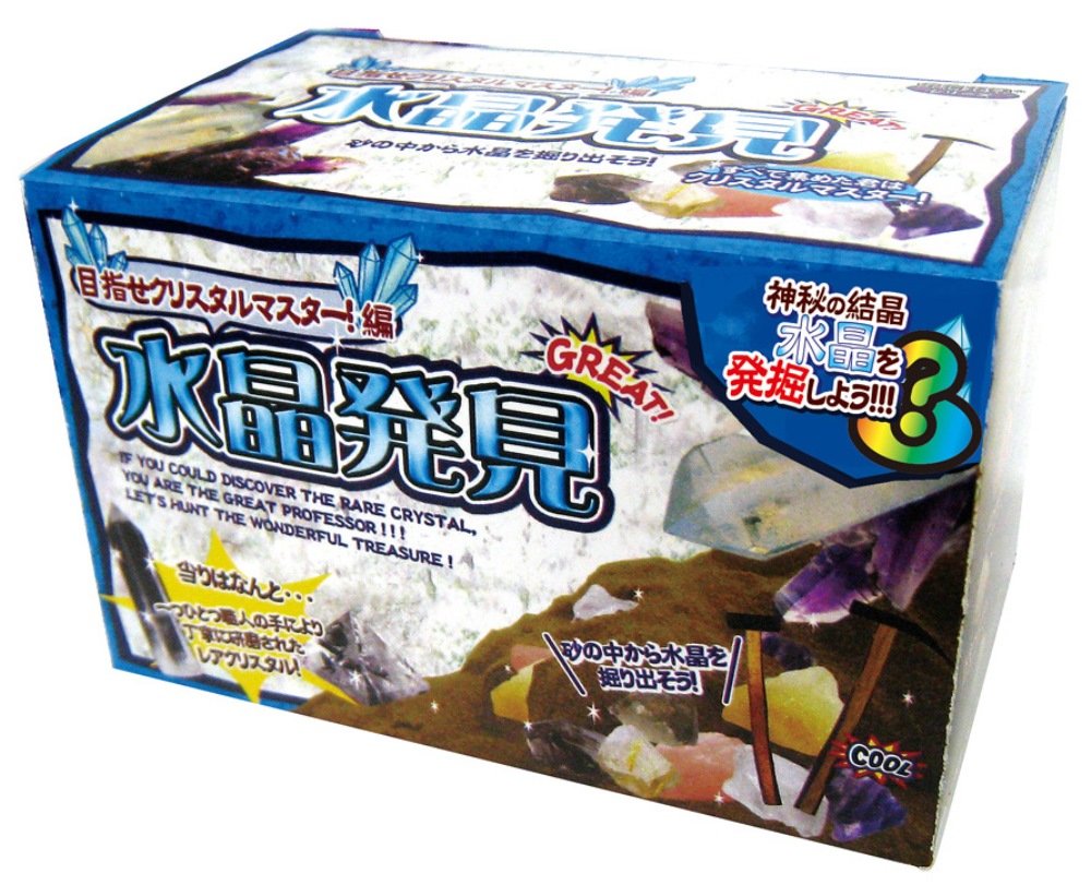 Amazon | ノルコーポレーション 宝物発見シリーズ 水晶発見 TKZ-22-01