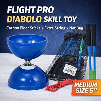 Amazon.com: Flight Pro Diabolo Chinese Yoyo Skill Toy Triple
