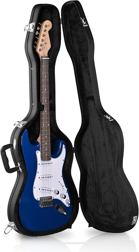 Amazon.co.jp: AW エレキギターハードケース ストラトキャスター