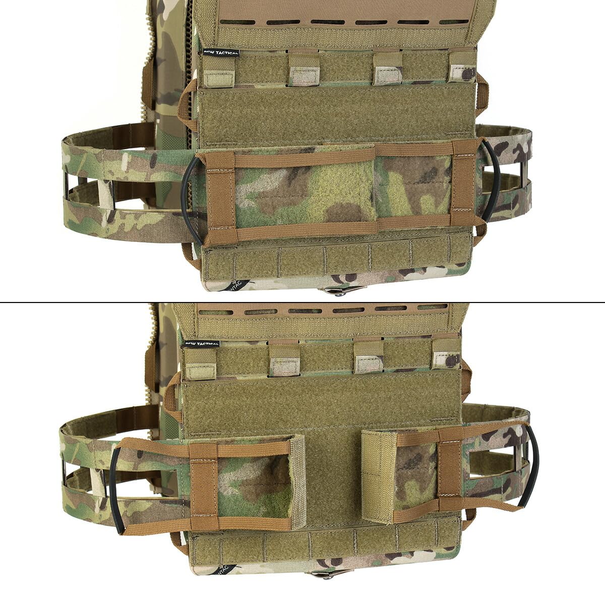 CNKFFブランド プレートキャリア ポーチ&ワッペン付き コヨーテ