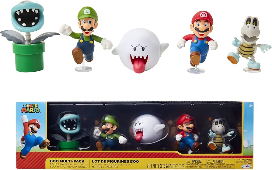 Amazon | スーパーマリオ グッズ アクション フィギュア セット テレサ