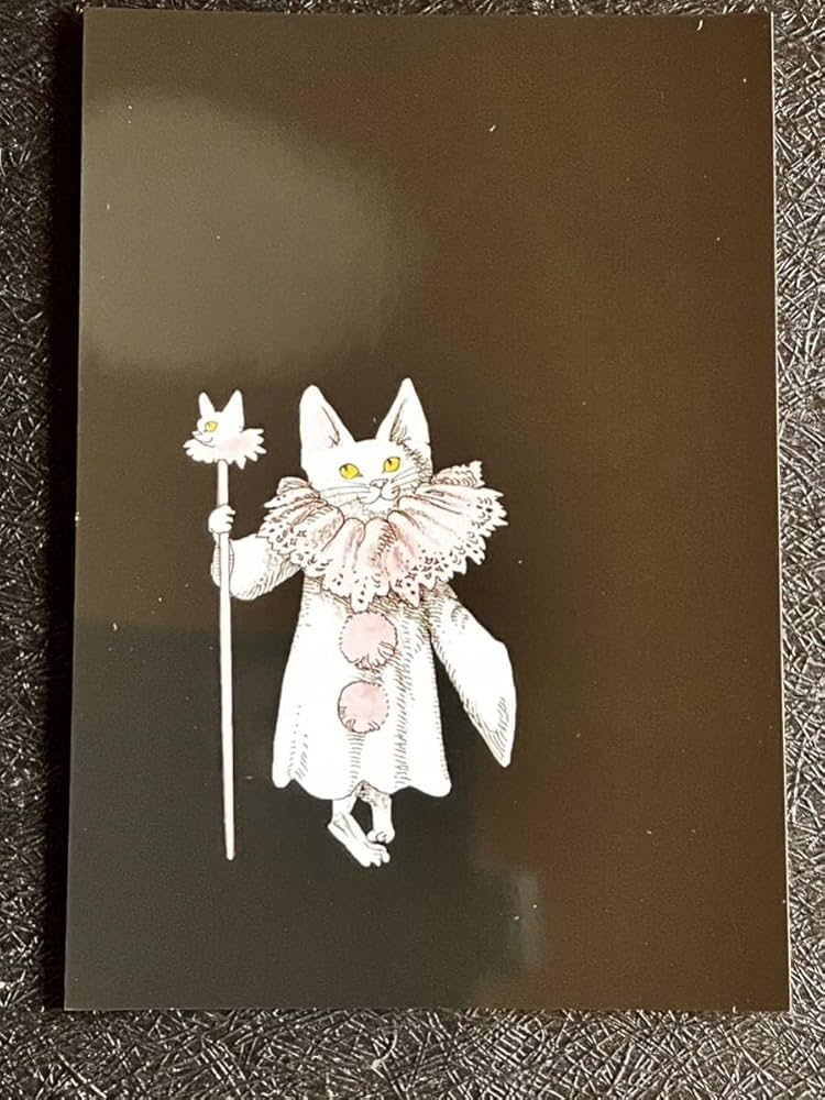 Amazon.co.jp: 宇野亜喜良のPostcard≪「白猫亭 追憶の多い料理店」猫