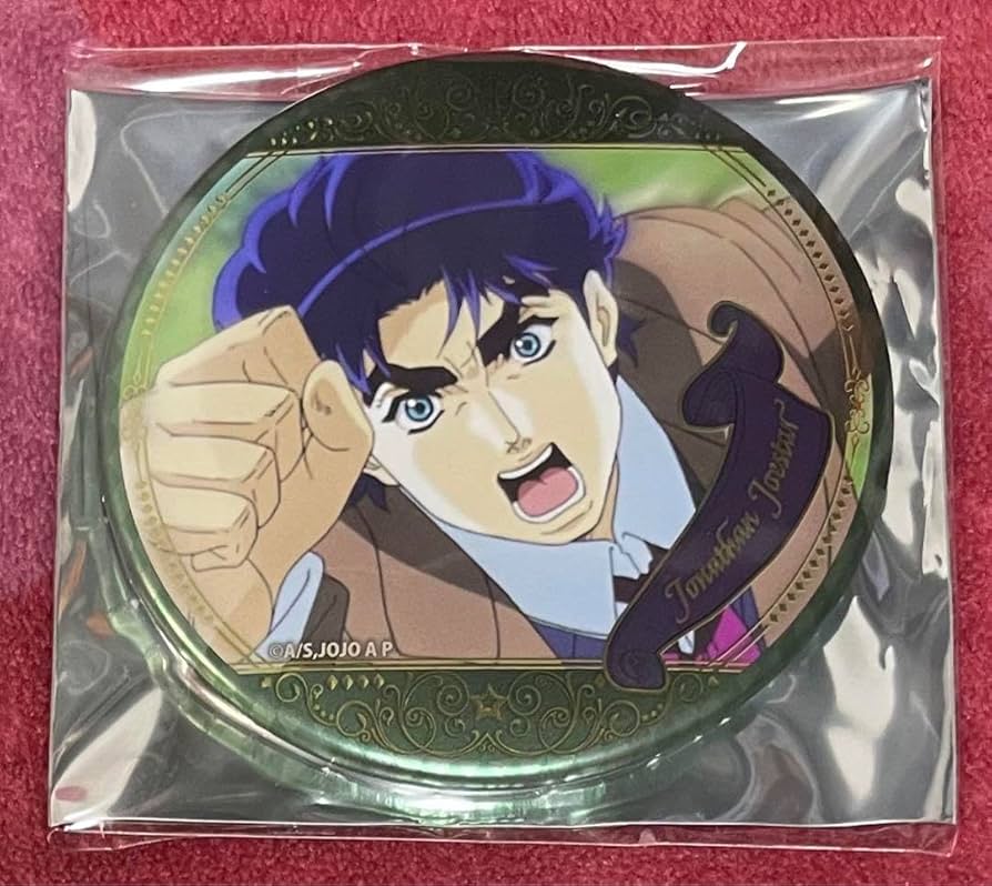 Amazon.co.jp: ジョジョの奇妙な冒険 アニメ10周年記念展 缶バッジ