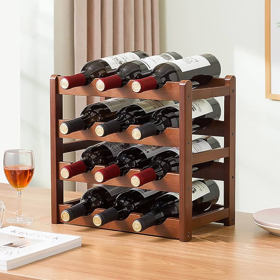 Amazon｜ワインラック ワインホルダー 積み重ね式 ワイン置き ワイン