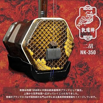 Amazon | 二胡 敦煌 NK-350 初心者入門11点セット | 二胡 | 楽器・音響機器