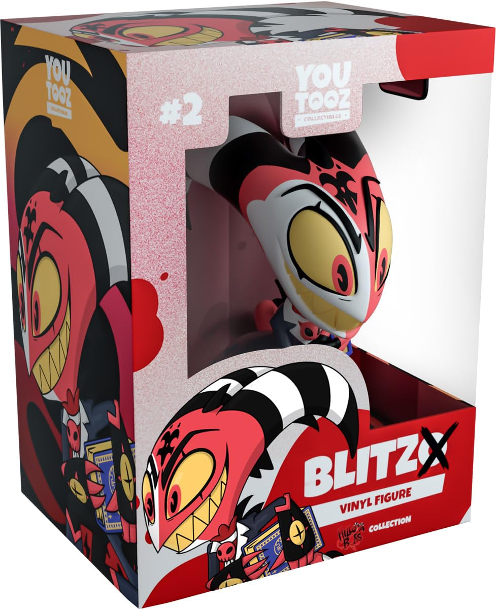 Amazon.com: Youtooz Helluva Boss Blitzo 4.3-Inch Vinyl Figure