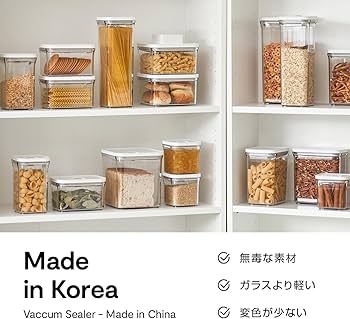 Amazon｜VAKUEN プレミアム真空保存容器&全自動食品シーラー機
