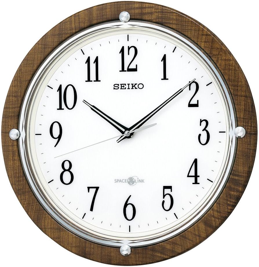 Amazon.co.jp: セイコークロック(Seiko Clock) 掛け時計 ナチュラル