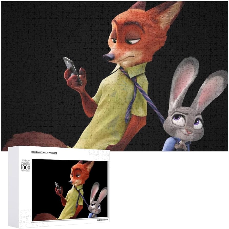 Amazon | ズートピア ニック・ワイルド ジグソーパズル 1000ピース