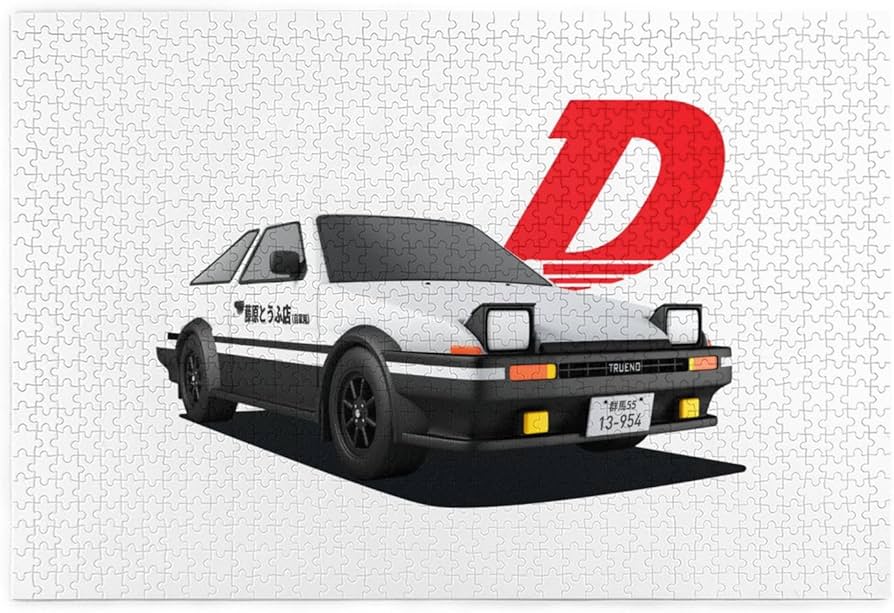Amazon.co.jp: 木製パズル 頭文字d イニシャル D ae86 ジグソーパズル