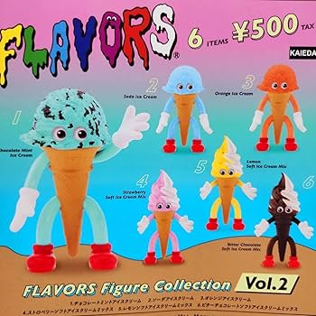 Amazon.co.jp: 全6種 FLAVORS フレーバーズ フィギュア コレクション