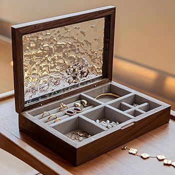 Amazon｜IwaiLoft ジュエリーボックス アクセサリーケース 大容量