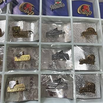 Amazon.co.jp: レトロ 野球バッチ大当 ピンバッジ プロ野球 球団 全