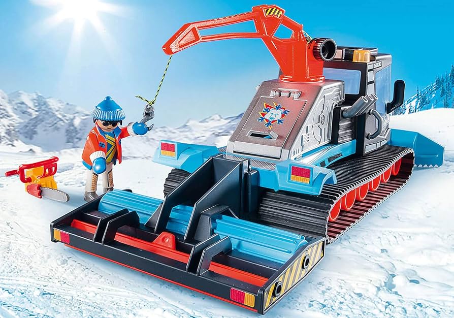 Amazon.com: Playmobil Snow Plow : Toys & Games