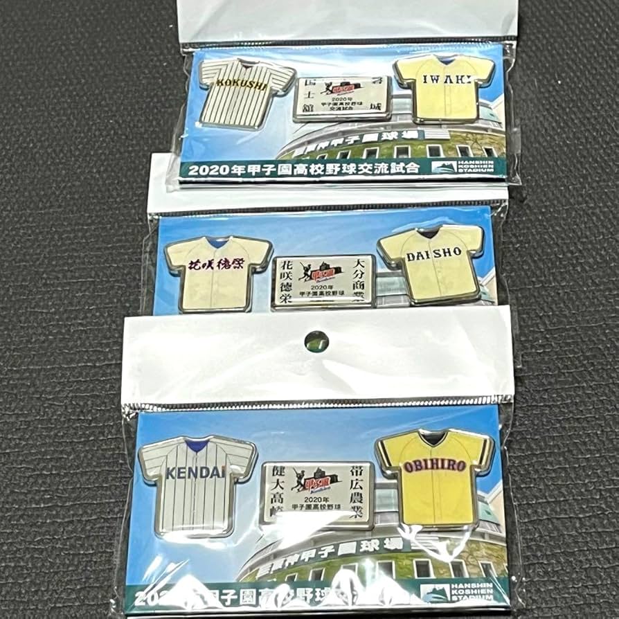 高校野球ピンバッジセット甲子園