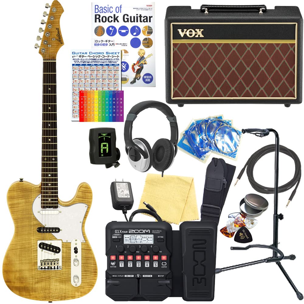Amazon | エレキギター 初心者セット Aria Pro II 615-AE200 YG アリア