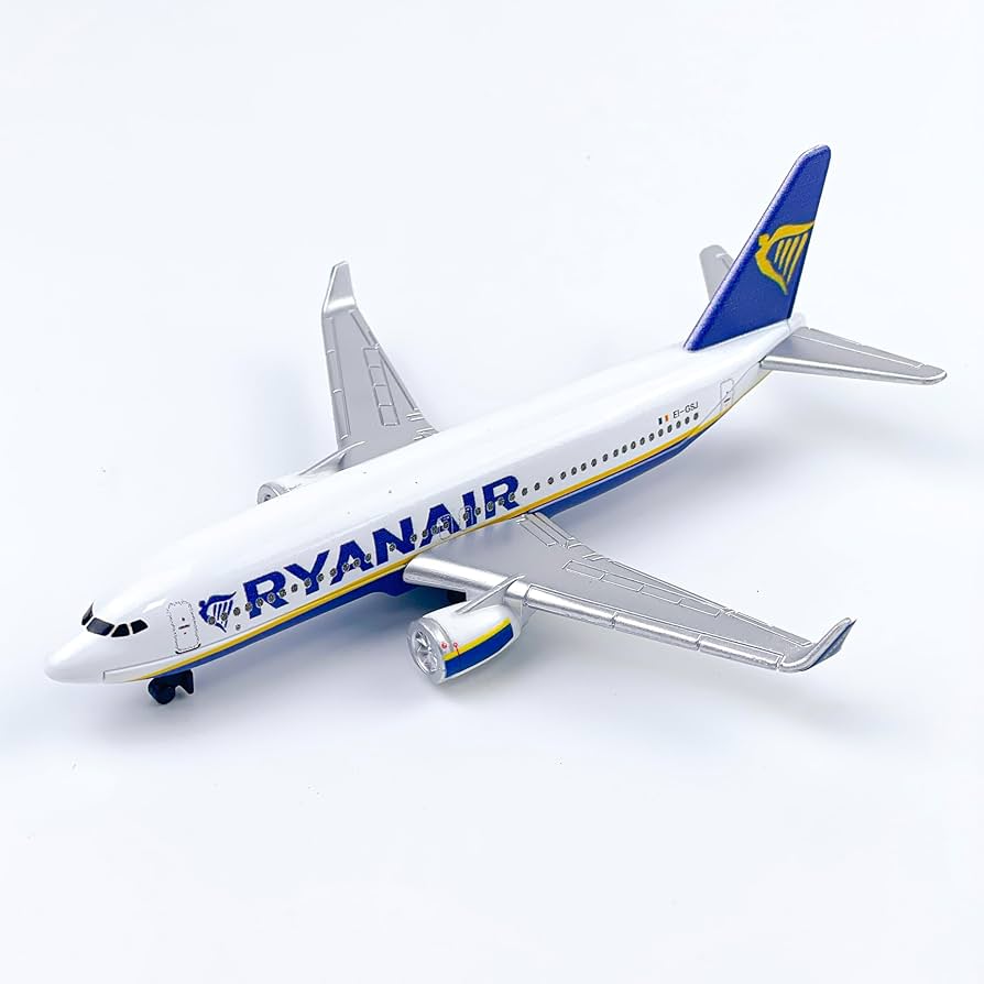 Amazon.com: WngAur Airplane Model, Ryanair Aircraft Die-cast Metal