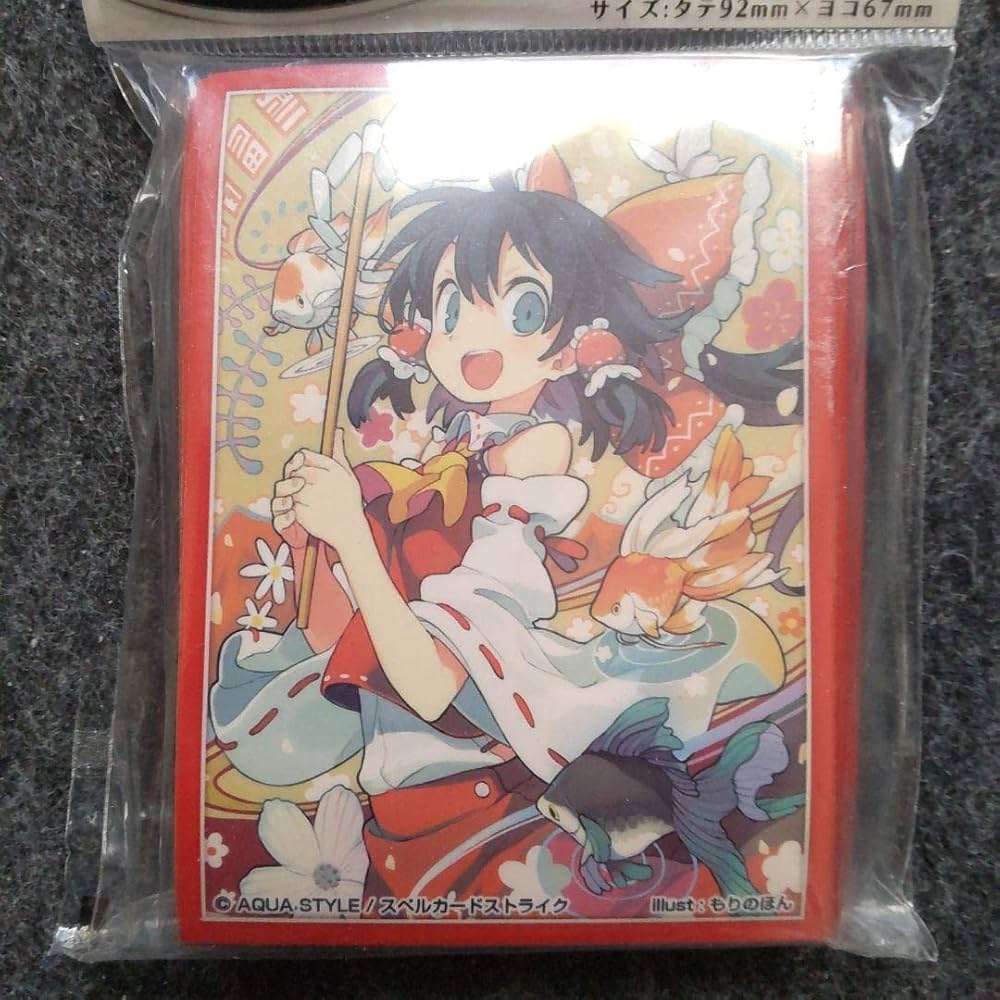 Amazon.co.jp: 東方 スリーブ スペルカードストライク 博麗霊夢 もりの