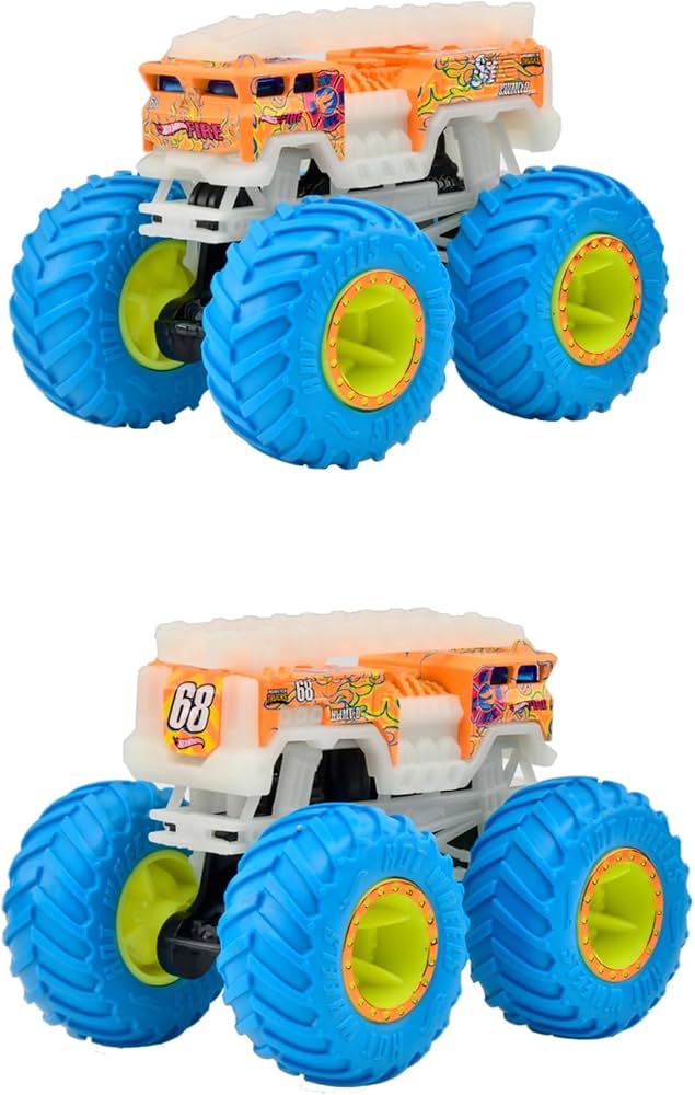 Amazon.co.jp: ホットウィール(Hot Wheels) 光る！モンスタートラック